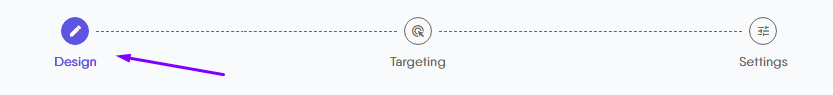 edit design popup and form options