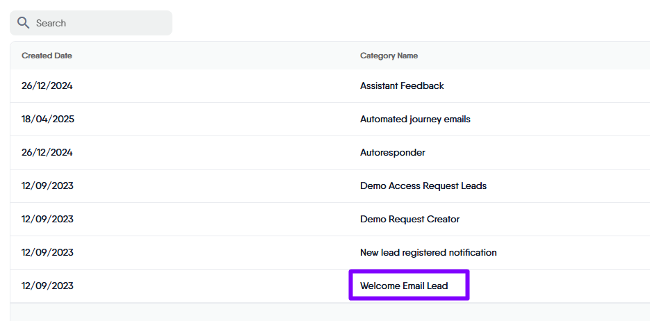 welcome-email-lead-category